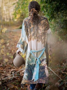 Market of Stars Opera Awakening Duster Kimono Tie Robe Cardigan in One Size